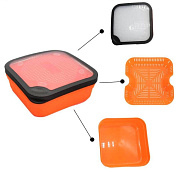 Бокс с ситом и крышкой для промывки наживки