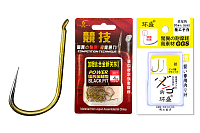 Крючок безборордый HUANSHENG HS-H18